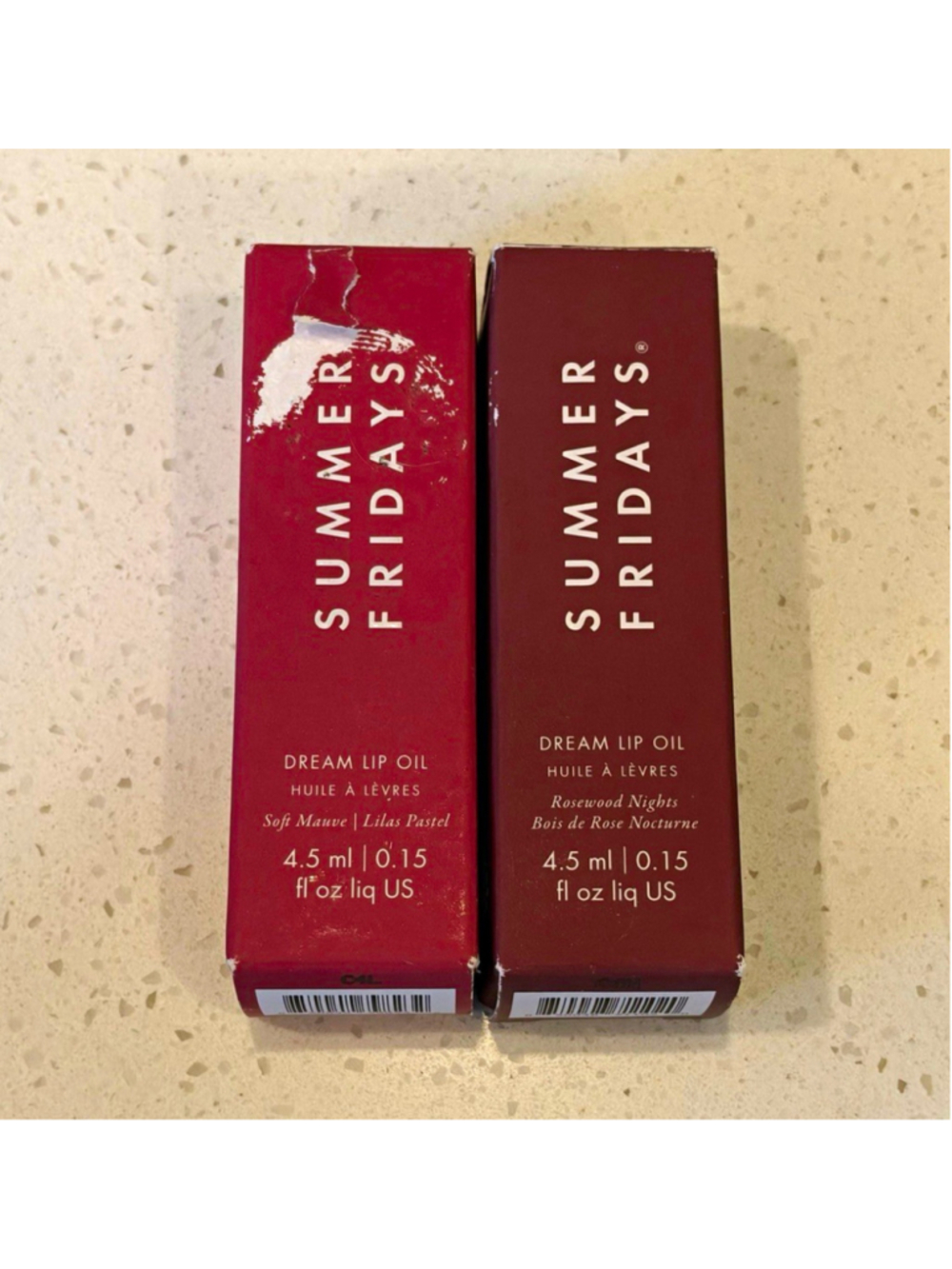 Summer Fridays Dream Lip Oil Soft Mauve & Rosewood Nights | NEW